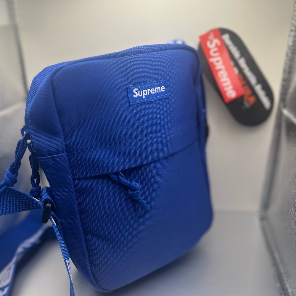 Supreme Vibrant Blue Messenger Bag